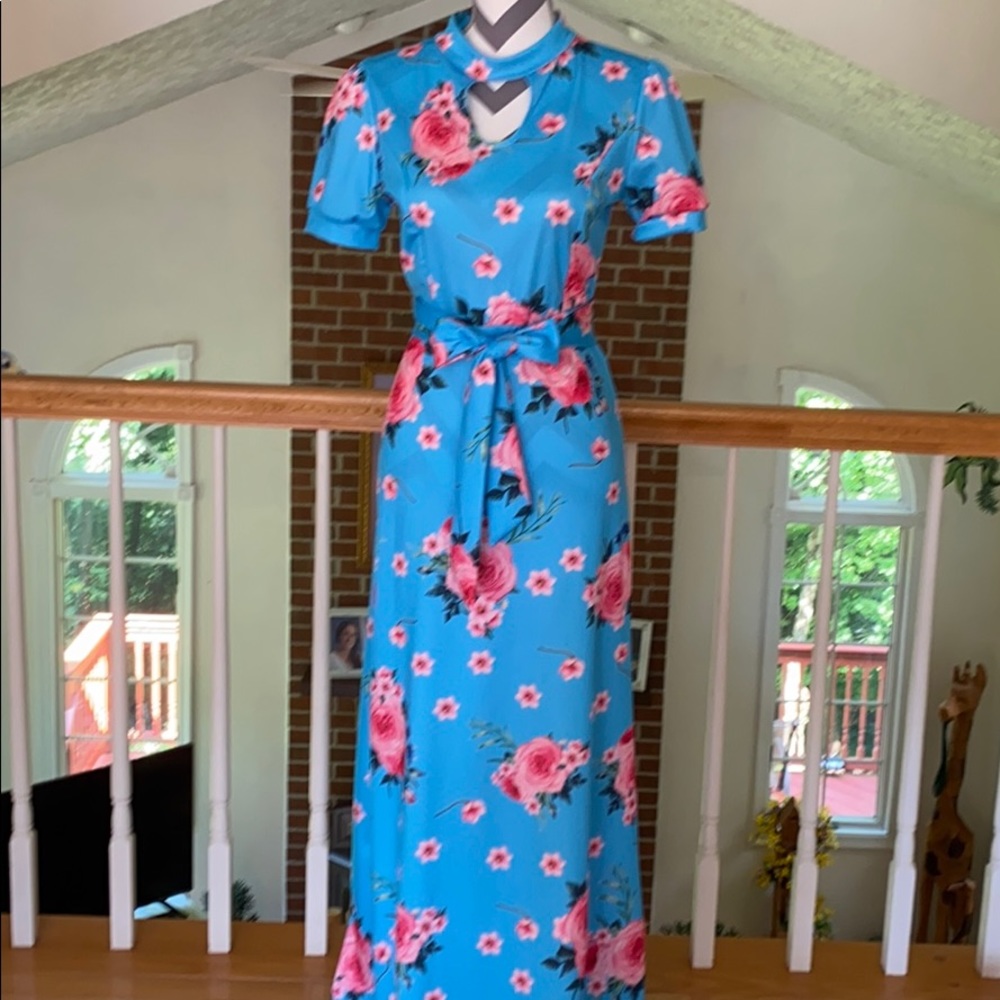 Beautiful blue Long dress